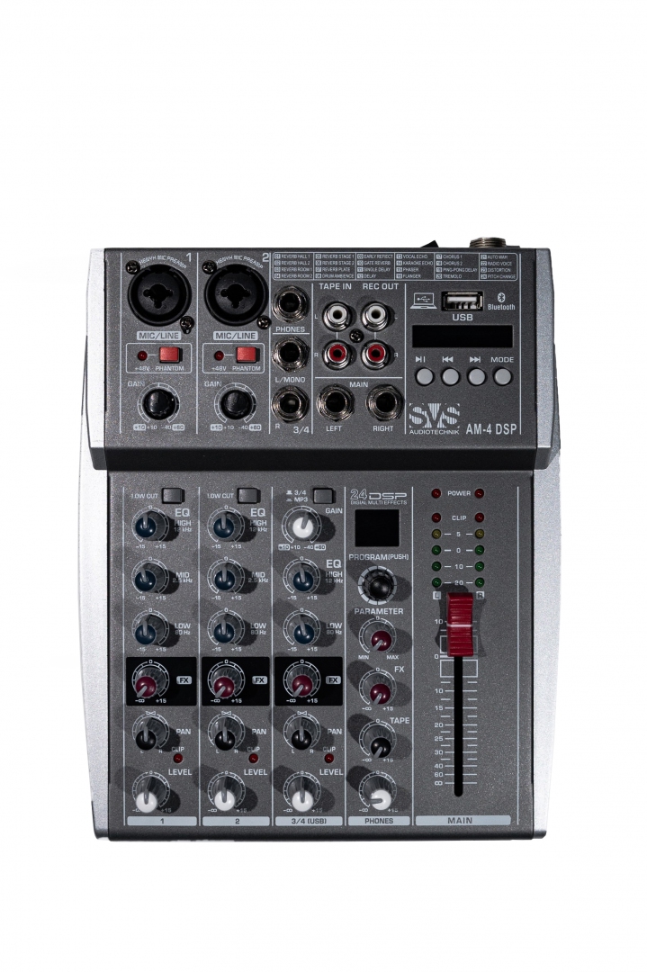 SVS Audiotechnik mixers AM-4 DSP Аналоговый микшерный пульт, 4-канала в Городище