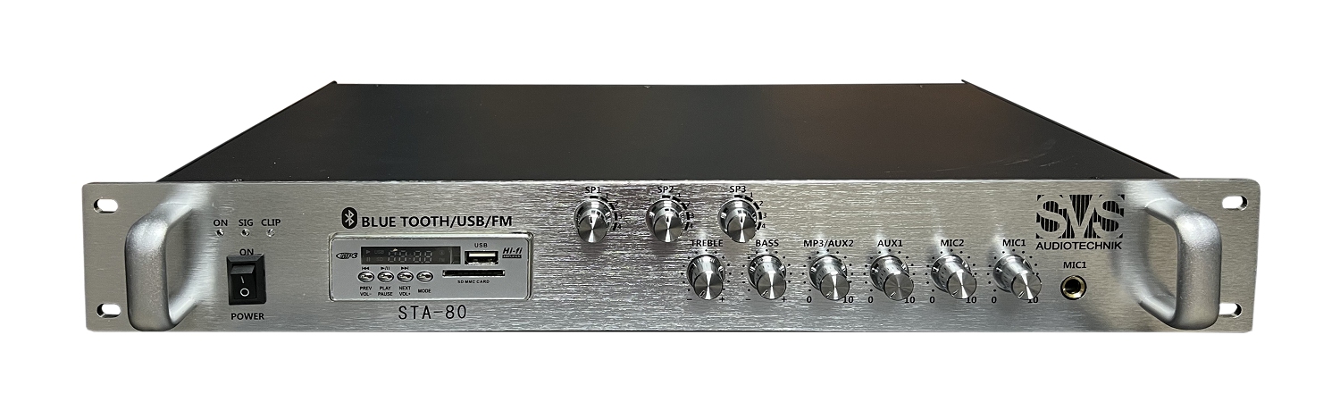 SVS Audiotechnik STA-80 Микшер-усилитель для систем Public Address в Городище