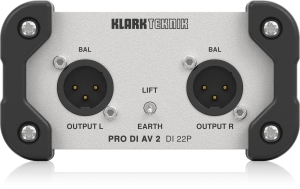 Klark Teknik DI 22P пассивный стерео директ-бокс в Городище