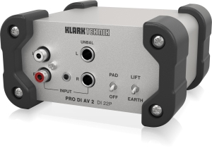 Klark Teknik DI 22P пассивный стерео директ-бокс в Городище
