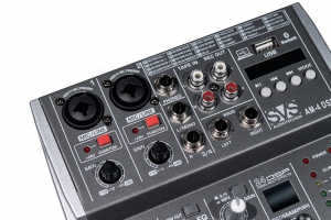 SVS Audiotechnik mixers AM-4 DSP Аналоговый микшерный пульт, 4-канала в Городище